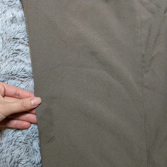 Patagonia Pants Capri Cropped Brown Happy Hike Size 6 Hiking Outdoor Climbing - Picture 11 of 13